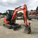 Kubota kx033-4 + 4 godets – mini pelle 3,4t