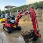 Komatsu pc30mr + 3 godets – mini pelle 3,4t