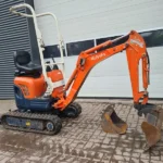 Kubota U20-3α – Mini-pelle 2T ultra compacte (8h) avec accessoires | Quasi Neuf