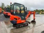 Kubota kx016-4 + 3 godets – mini pelle 1,7t