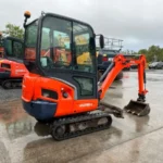Kubota kx016-4 + 3 godets – mini pelle 1,7t