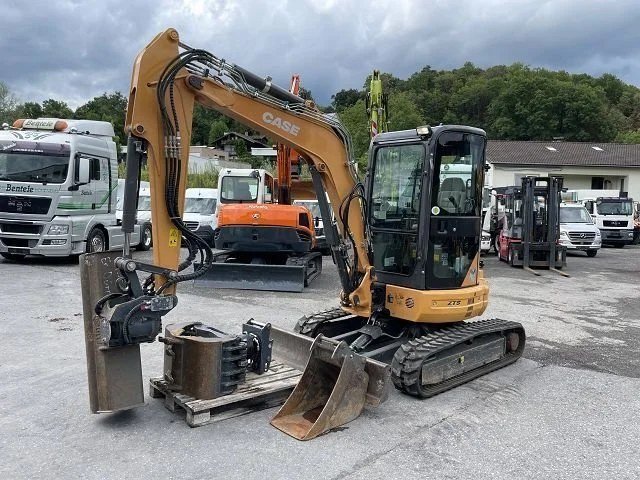 q15-4 Case cx39b s2 + grappin + 3 godets – mini pelle 3,9t – Image 1