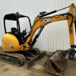 Jcb 8025 zts canopy + 3 godets – mini pelle 2,7t