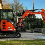 Hitachi zx38u-6 + brh + 3 godets – mini pelle 3,73 t