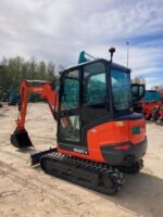 Kubota kx027-4 + 3 godets – mini pelle 2,59t