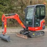 Kubota kx016-4 + 3 godets – mini pelle 1,61t