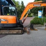 Doosan dx60r + 3 godets – mini pelle 5,9t