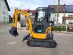 Komatsu pc 20 + 3 godets – mini pelle 2t