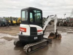 Bobcat e25-em + 3 godets – mini pelle 2,44t