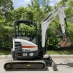 Bobcat e26 + 3 godets – mini pelle 2,5t