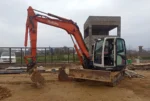 Kubota kx080 3a+ 3 godets – mini pelle 8,1t
